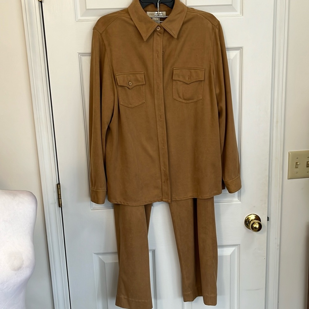 EASY SPIRIT 2pc. OUTFIT JACKET AND PANTS SIZE 2 ( 10-12) NWOT